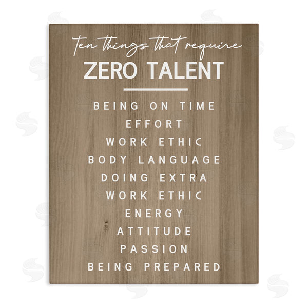 stupell industries Stupell Studio | Inspirational Zero Talent