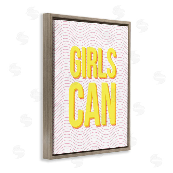 Stupell Industries Stupell Studio | Inspiring Girls Can