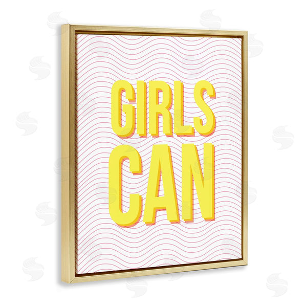 Stupell Industries Stupell Studio | Inspiring Girls Can