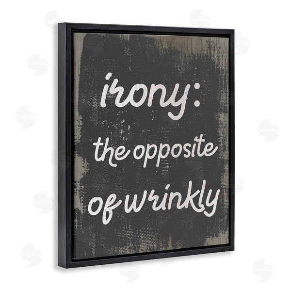 Stupell Industries Stupell Studio | Irony Definition Funny Laundry