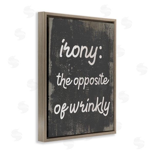 Stupell Industries Stupell Studio | Irony Definition Funny Laundry