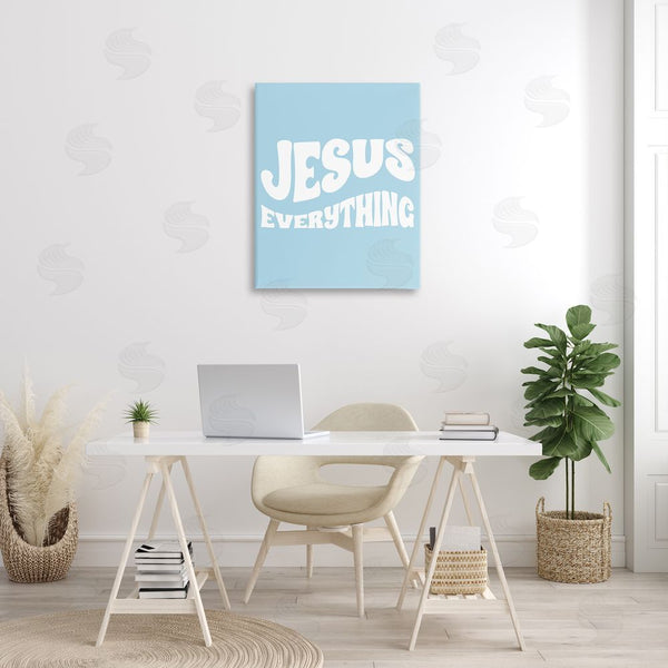 Stupell Industries Stupell Studio | Jesus Everything Phrase Wall Art