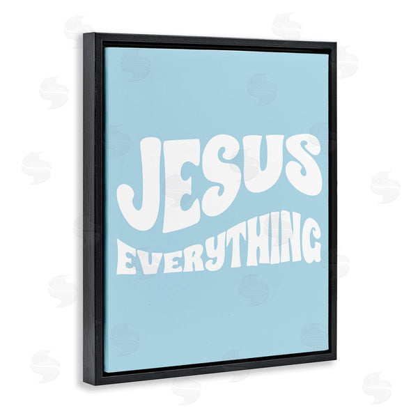 Stupell Industries Stupell Studio | Jesus Everything Phrase Wall Art