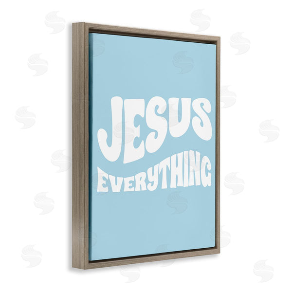 Stupell Industries Stupell Studio | Jesus Everything Phrase Wall Art