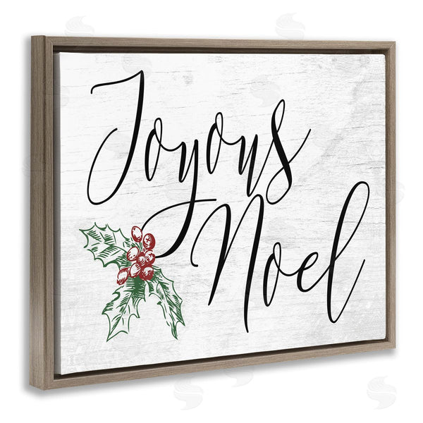 Stupell Industries Stupell Studio | Joyous Noel Christmas Botanicals