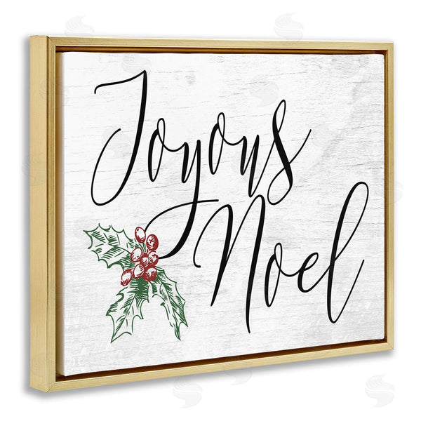 Stupell Industries Stupell Studio | Joyous Noel Christmas Botanicals
