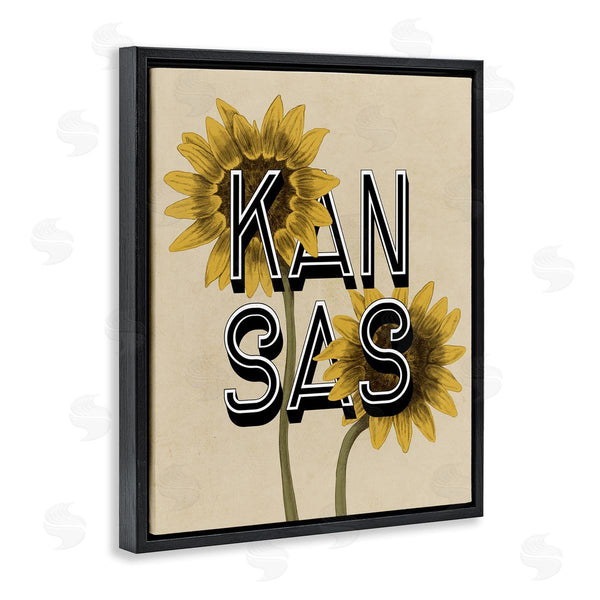 Stupell Industries Stupell Studio | Kansas Sunflowers Blossoms State Flower Botanicals Wall Art