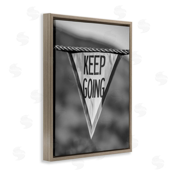 Stupell Industries Stupell Studio | Keep Going Pennant Wall Art