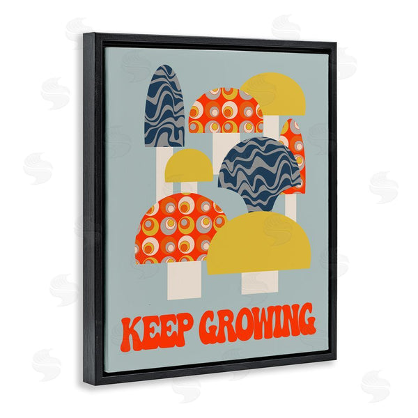 Stupell Industries Stupell Studio | Keep Growing Retro Mushrooms Wall Art