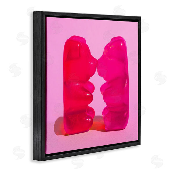 Stupell Industries Stupell Studio | Kissing Gummy Candy Bears Wall Art