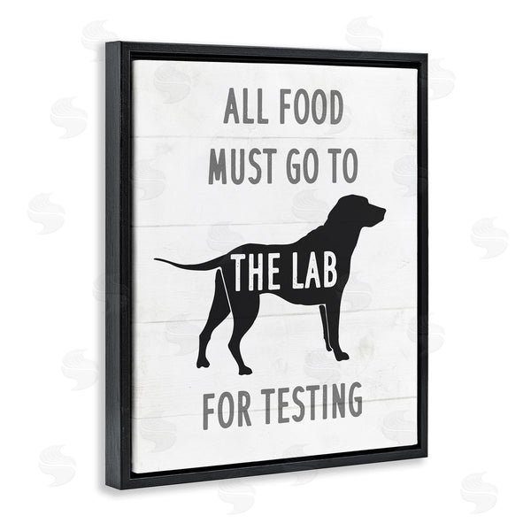 Stupell Industries Stupell Studio | Kitchen All Food To The Lab