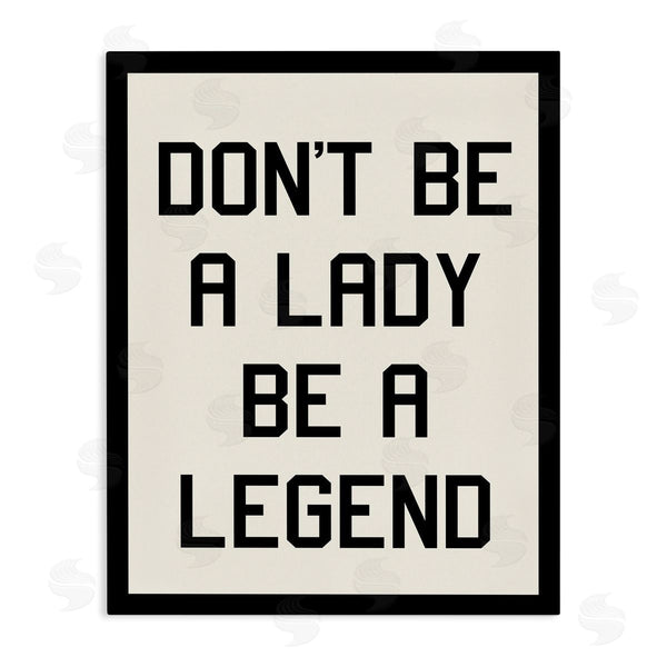 stupell industries Stupell Studio | Lady Legend Phrase Wall Art