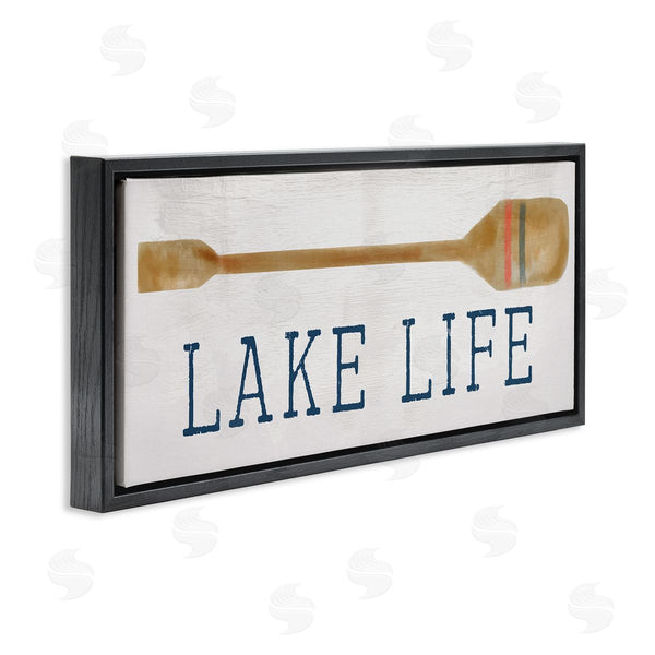Stupell Industries Stupell Studio | Lake Life Boating Phrase Wall Art