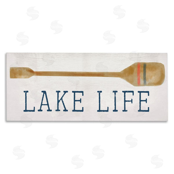 stupell industries Stupell Studio | Lake Life Boating Phrase Wall Art