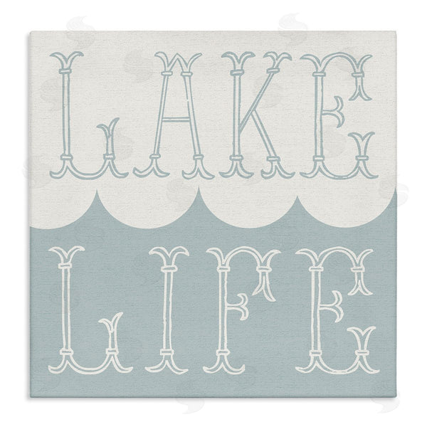 stupell industries Stupell Studio | Lake Life Wave Pattern Wall Art