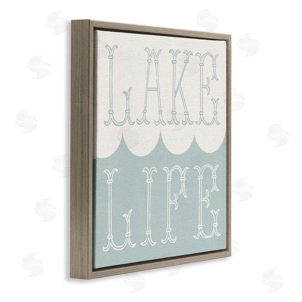Stupell Industries Stupell Studio | Lake Life With Wave Wall Art