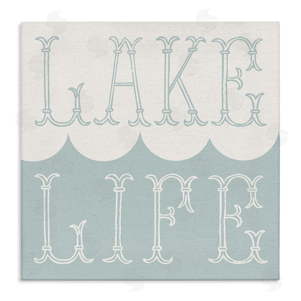stupell industries Stupell Studio | Lake Life with Wave Wall Art