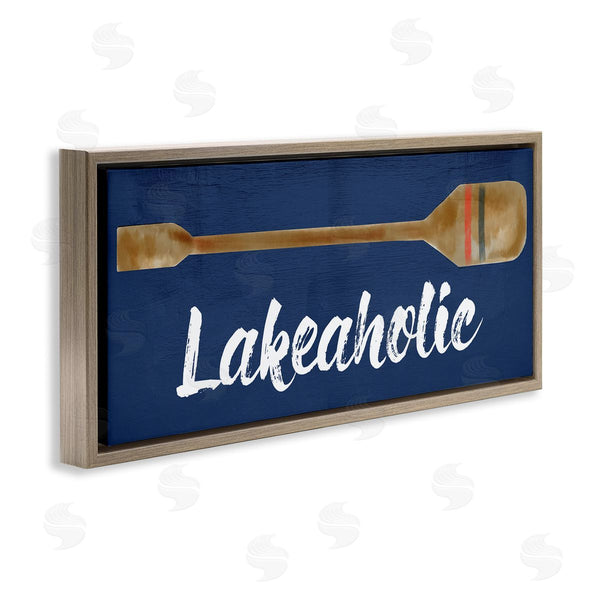 Stupell Industries Stupell Studio | Lakeaholic Boat Oar Wall Art