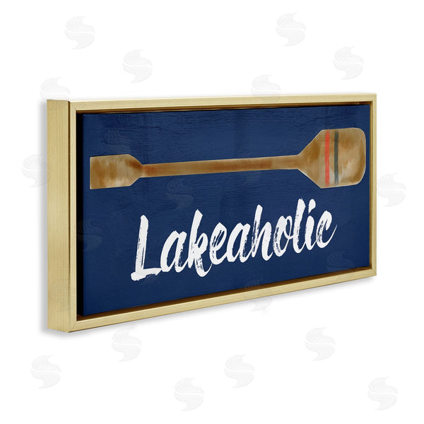 Stupell Industries Stupell Studio | Lakeaholic Boat Oar Wall Art