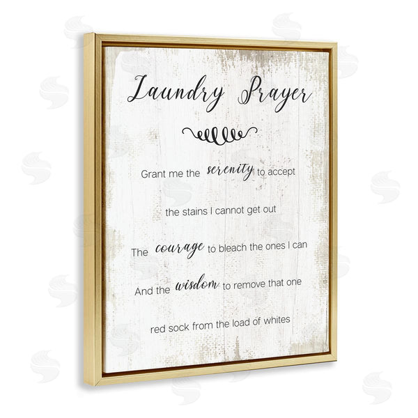 Stupell Industries Stupell Studio | Laundry Prayer For Serenity
