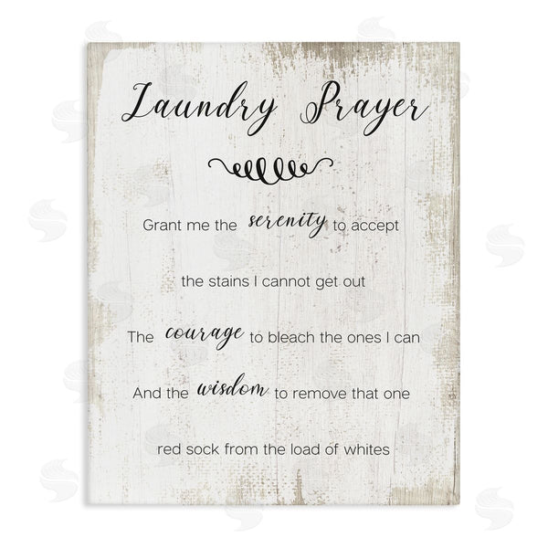 stupell industries Stupell Studio | Laundry Prayer for Serenity
