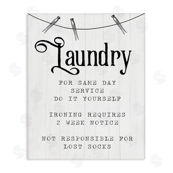 stupell industries Stupell Studio | Laundry Room Funny Warning Wall Art