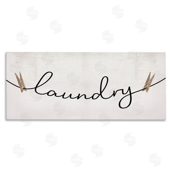 stupell industries Stupell Studio | Laundry Typography Clothespins Wall Art
