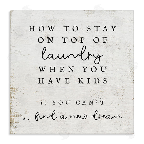 stupell industries Stupell Studio | Laundry When You Have Kids Humor Wall Art