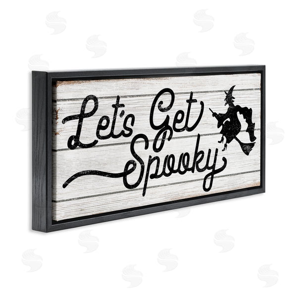 Stupell Industries Stupell Studio | Let's Get Spooky Rustic Witch