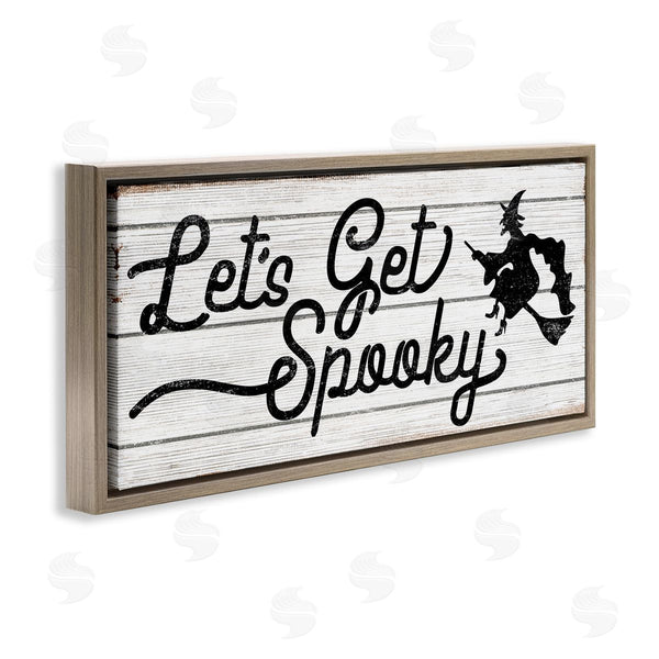Stupell Industries Stupell Studio | Let's Get Spooky Rustic Witch