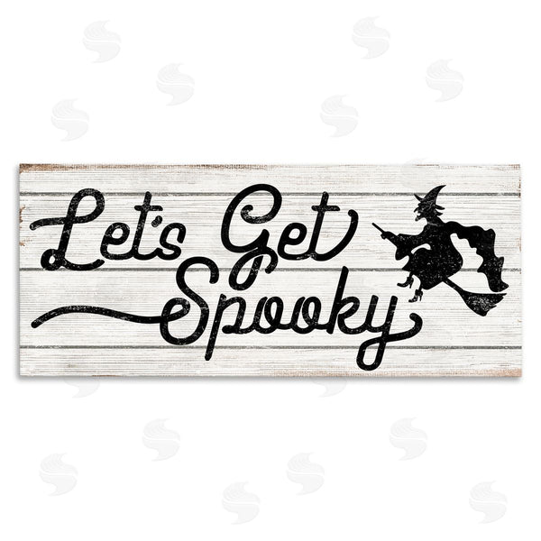 stupell industries Stupell Studio | Let's Get Spooky Rustic Witch