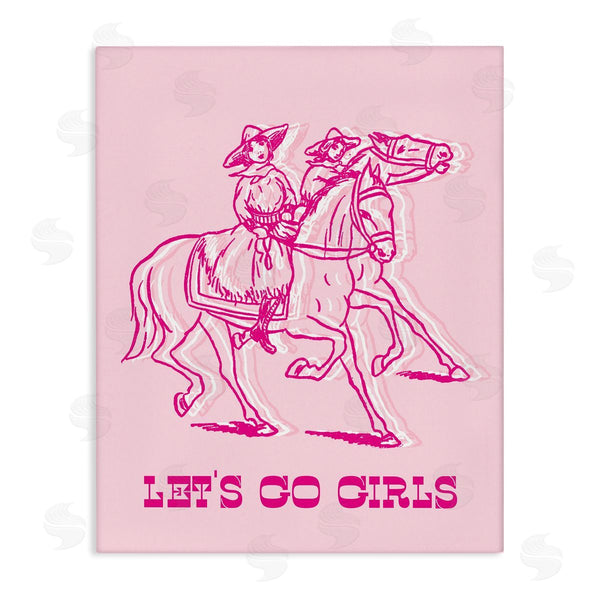 stupell industries Stupell Studio | Let's Go Girls Outline Wall Art