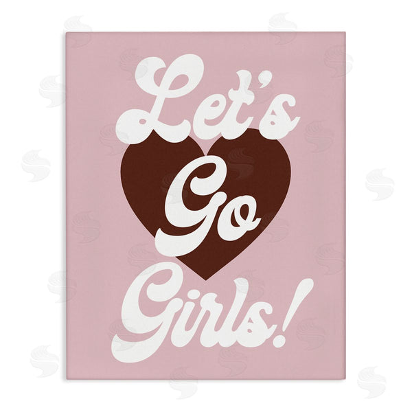 stupell industries Stupell Studio | Let's Go Girls Phrase Wall Art