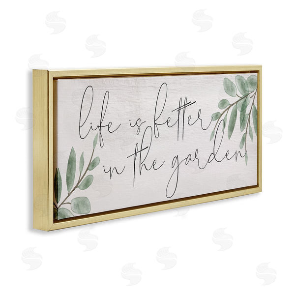 Stupell Industries Stupell Studio | Life Is Better In Garden Wall Art