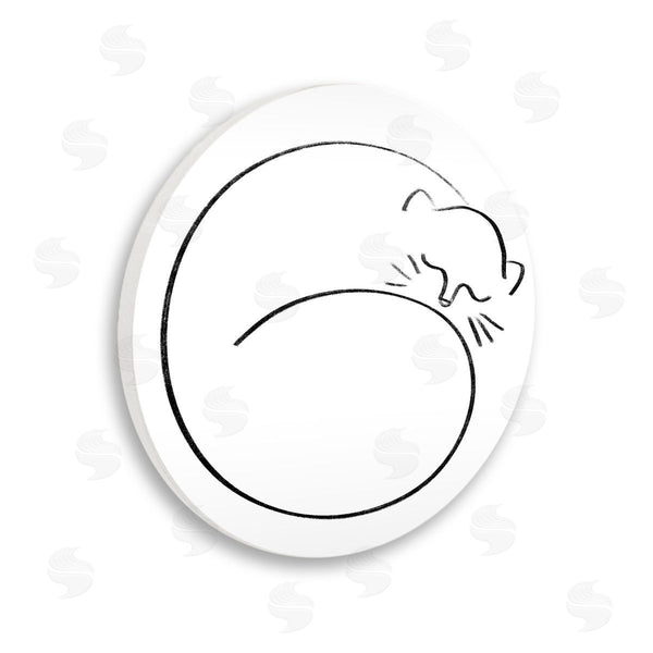 stupell industries Stupell Studio | Line Doodle Minimal Cat Pet Wall Art
