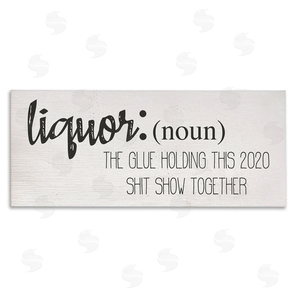 stupell industries Stupell Studio | Liquor Definition Funny Holding 2020 Together Phrase
