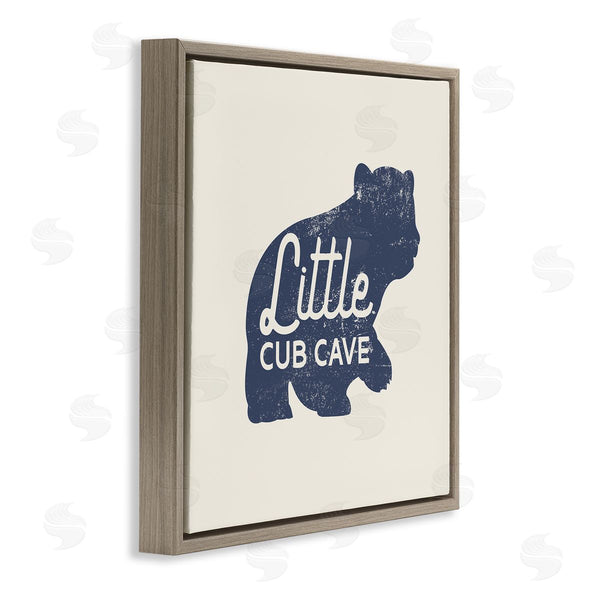 Stupell Industries Stupell Studio | Little Cub Cave Animal Wall Art