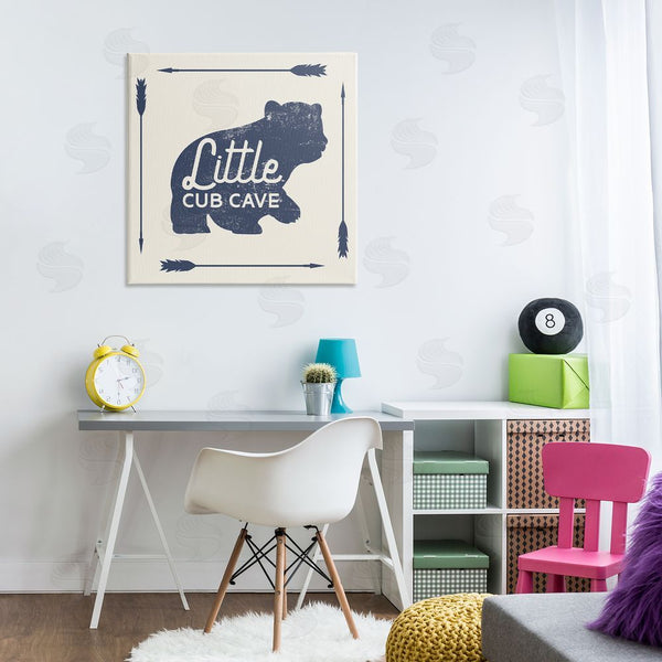 Stupell Industries Stupell Studio | Little Cub Cave Bear Sign Wall Art