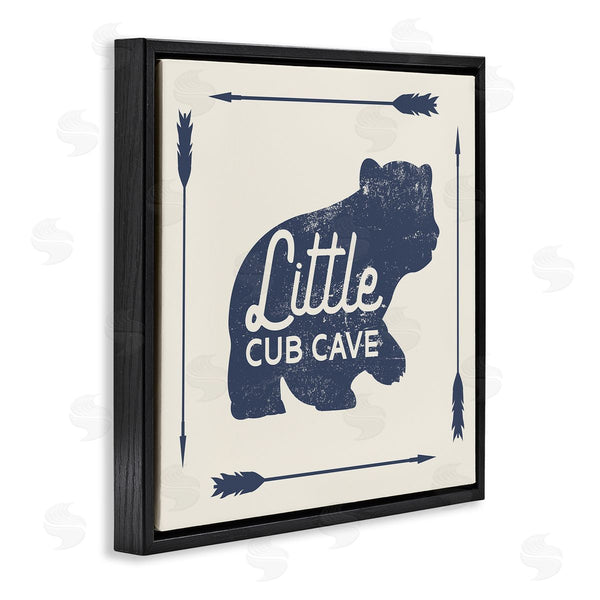 Stupell Industries Stupell Studio | Little Cub Cave Bear Sign Wall Art