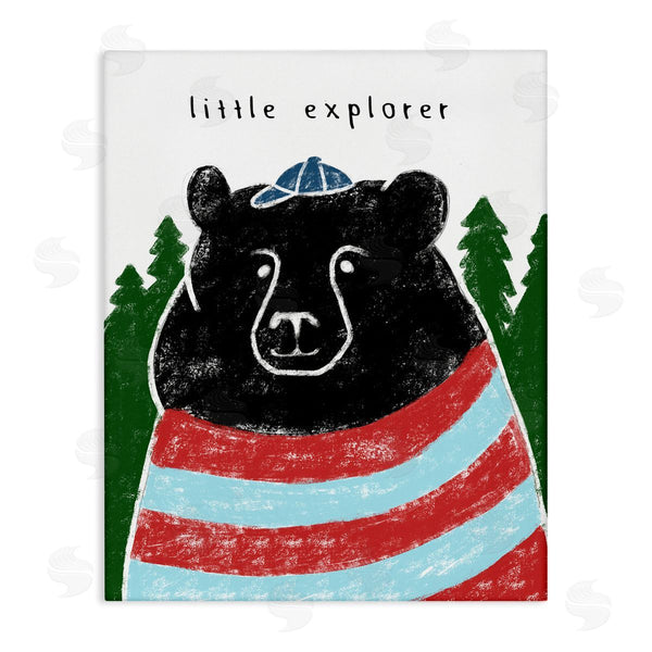 stupell industries Stupell Studio | Little Explorer and Black Bear