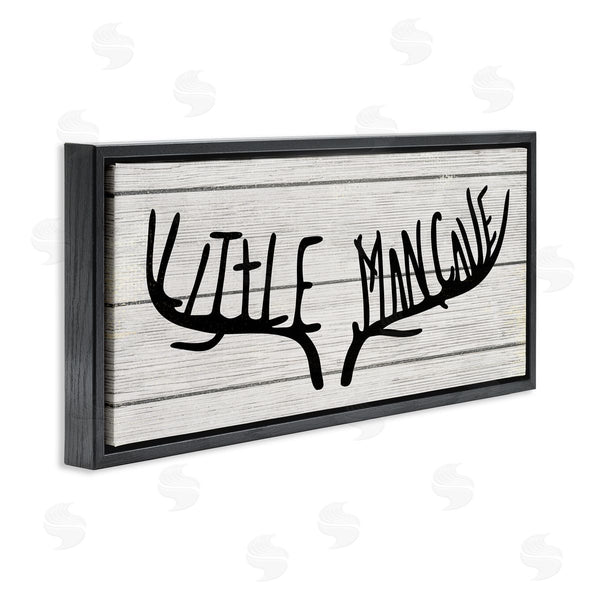 Stupell Industries Stupell Studio | Little Man Cave Farmhouse Wall Art
