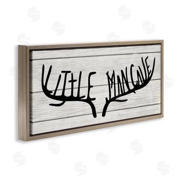 Stupell Industries Stupell Studio | Little Man Cave Farmhouse Wall Art