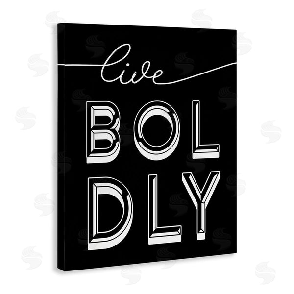 Stupell Industries Stupell Studio | Live Boldly Text Pop Typography