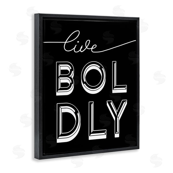 Stupell Industries Stupell Studio | Live Boldly Text Pop Typography