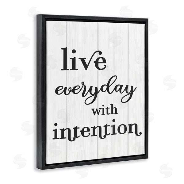 Stupell Industries Stupell Studio | Live Everyday With Intention Wall Art