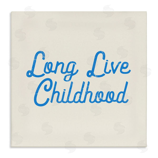 stupell industries Stupell Studio | Long Live Childhood Phrase Wall Art