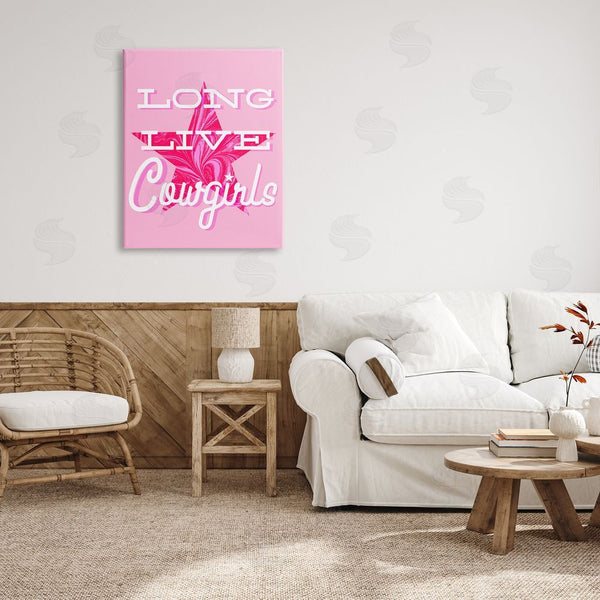 Stupell Industries Stupell Studio | Long Live Cowgirls Phrase Wall Art