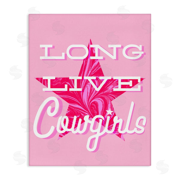 stupell industries Stupell Studio | Long Live Cowgirls Phrase Wall Art