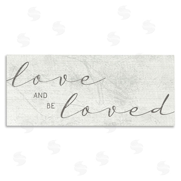 stupell industries Stupell Studio | Love And Be Loved Phrase Charming Cursive Text