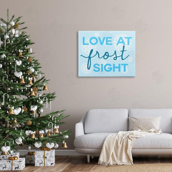 Stupell Industries Stupell Studio | Love At Frost Sight Pun Wall Art